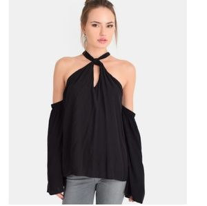 Minkpink High Roller Shoulder top